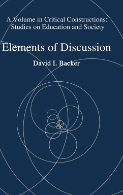 Elements of Discussion (HC) - Backer, David I.