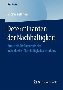 Determinanten der Nachhaltigkeit - Leßmann, Sophia