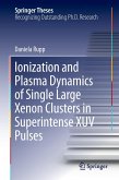 Ionization and Plasma Dynamics of Single Large Xenon Clusters in Superintense XUV Pulses