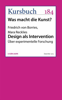 Design als Intervention (eBook, ePUB) - von Borries, Friedrich; Recklies, Mara