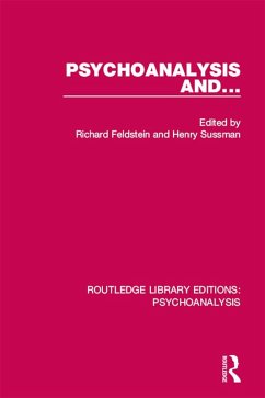 Cover Psychoanalysis and ... (eBook, ePUB)