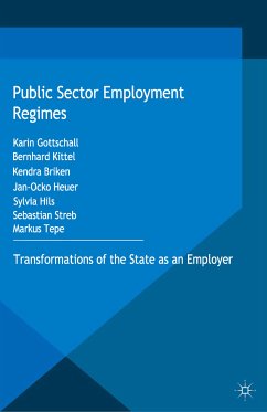 Public Sector Employment Regimes (eBook, PDF) - Gottschall, Karin; Kittel, Bernhard; Briken, Kendra; Heuer, Jan-Ocko; Hils, Sylvia; Streb, Sebastian; Tepe, Markus