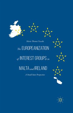 The Europeanization of Interest Groups in Malta and Ireland (eBook, PDF) - Vassallo, Mario Thomas