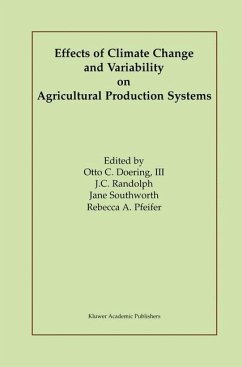 Effects of Climate Change and Variability on Agricultural Production Systems (eBook, PDF)