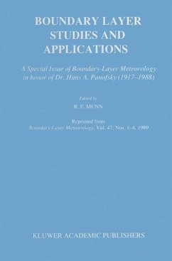 Boundary Layer Studies and Applications (eBook, PDF)