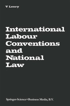 Cover International Labour Conventions and National Law (eBook, PDF)