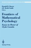 Frontiers of Mathematical Psychology (eBook, PDF)