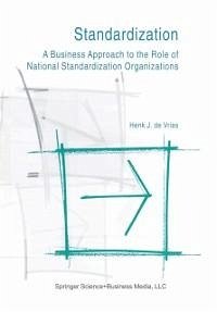 Standardization: A Business Approach to the Role of National Standardization Organizations (eBook, PDF) - Vries, Henk J. De