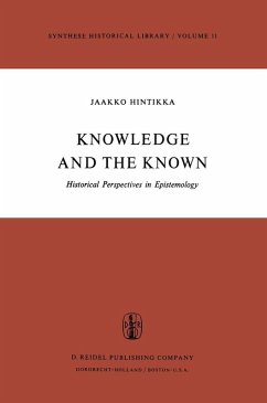Cover Knowledge and the Known (eBook, PDF)
