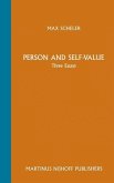 Person and Self-Value (eBook, PDF)