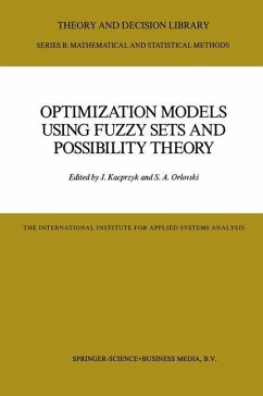Optimization Models Using Fuzzy Sets and Possibility Theory (eBook, PDF)