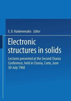 Cover Electronic Structures in Solids (eBook, PDF)