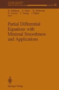 Partial Differential Equations with Minimal Smoothness and Applications (eBook, PDF)