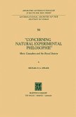 Concerning Natural Experimental Philosophie (eBook, PDF)
