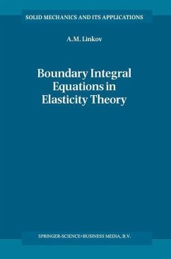 Boundary Integral Equations in Elasticity Theory (eBook, PDF) - Linkov, A. M.