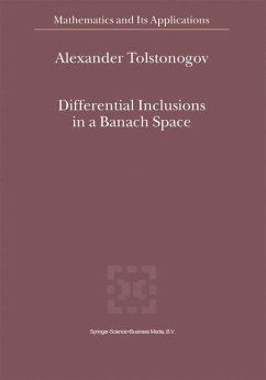 Differential Inclusions in a Banach Space (eBook, PDF) - Tolstonogov, Alexander