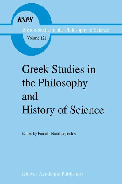 Greek Studies in the Philosophy and History of Science (eBook, PDF)