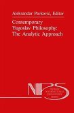 Contemporary Yugoslav Philosophy: The Analytic Approach (eBook, PDF)