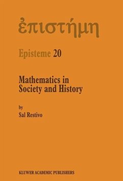 Mathematics in Society and History (eBook, PDF) - Restivo, S.