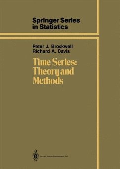 Time Series: Theory and Methods (eBook, PDF) - Brockwell, Peter J.; Davis, Richard A.
