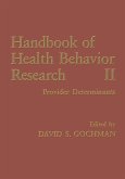 Handbook of Health Behavior Research II (eBook, PDF)