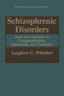 Schizophrenic Disorders: (eBook, PDF) - Whitaker, Leighton C.