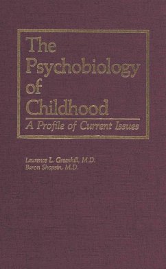 Cover The Psychobiology of Childhood (eBook, PDF)