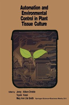 Cover Automation and environmental control in plant tissue culture (eBook, PDF)