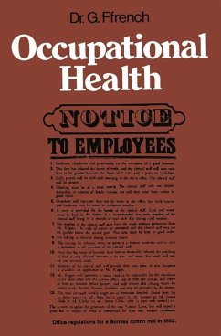 Occupational Health (eBook, PDF) - Ffrench, G.