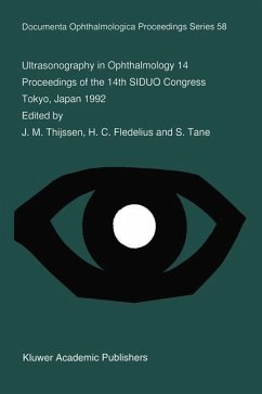 Cover Ultrasonography in Ophthalmology 14 (eBook, PDF)