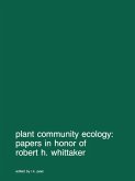 Plant community ecology: Papers in honor of Robert H. Whittaker (eBook, PDF)