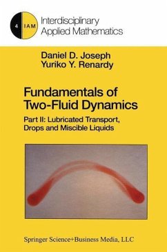 Fundamentals of Two-Fluid Dynamics (eBook, PDF) - Joseph, Daniel D.; Renardy, Yuriko Y.