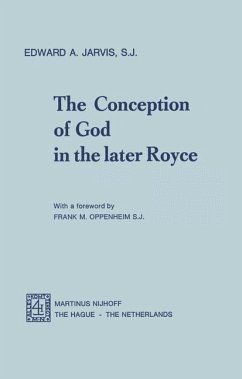 The Conception of God in the Later Royce (eBook, PDF) - Jarvis, E. A.