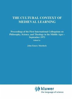 Cover The Cultural Context of Medieval Learning (eBook, PDF)