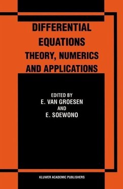 Differential Equations Theory, Numerics and Applications (eBook, PDF)