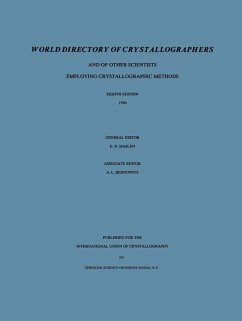 Cover World Directory of Crystallographers (eBook, PDF)