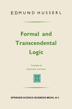 Cover Formal and transcendental logic (eBook, PDF)