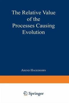 The Relative Value of the Processes Causing Evolution (eBook, PDF) - Hagedoorn, Na