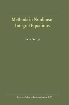 Methods in Nonlinear Integral Equations (eBook, PDF) - Precup, R.