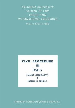 Cover Civil Procedure in Italy (eBook, PDF)