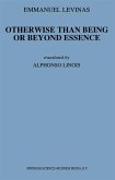 Otherwise Than Being or Beyond Essence (eBook, PDF)