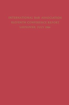 Cover Eleventh Conference of the International Bar Association (eBook, PDF)