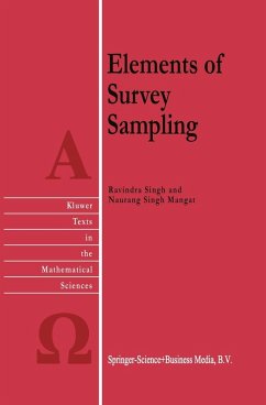 Elements of Survey Sampling (eBook, PDF) - Singh, R.; Singh Mangat, Naurang