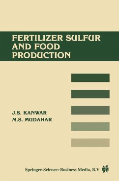 Cover Fertilizer sulfur and food production (eBook, PDF)