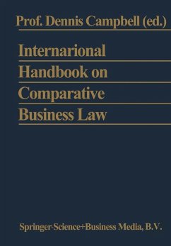 International Handbook on Comparative Business Law (eBook, PDF)