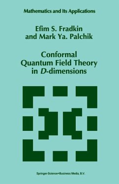 Conformal Quantum Field Theory in D-dimensions (eBook, PDF) - Fradkin, E. S.; Palchik, Mark Ya.