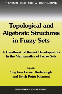 Topological and Algebraic Structures in Fuzzy Sets (eBook, PDF)