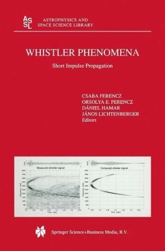 Whistler Phenomena (eBook, PDF) - Ferencz, C.; Ferencz, O.; Hamar, D.; Lichtenberger, J.