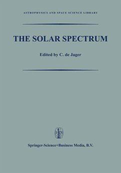 The Solar Spectrum (eBook, PDF) - Jager, C. De; Minnaert, M. G. J.; Loparo, Kenneth A.