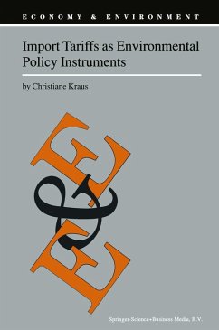 Import Tariffs as Environmental Policy Instruments (eBook, PDF) - Kraus, C.